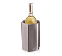 Vacu Vin Wine Cooler Hive - Stainless Steel - Double-Wall Insulated Cooler Keeps Wine & Champagne Bottles Cold for Hours - No Ice Needed - Fits Up to 1.5 L Bottles