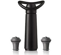 Vacu Vin Wine Saver Concerto Black Giftpack (1 pump, 2 Stoppers), Silicone, einheitlich