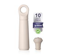 Vacu Vin Wine Saver Loop - Wine Vacuum Pump with 1 Vacuum Wine Stopper - Wine Bottle Stoppers with Vacuum Seal - Wine Preserver - Sand