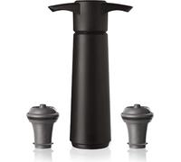 Vacu Vin Wine Saver Pump with 2 x Vacuum Bottle Stoppers Various Colours