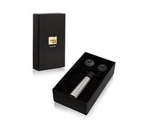 Vacu Vin Wine Saver Stainless Steel Gift Box - Keep Your Wine Fresh and Delightful - Safeguard The Quality of Your Opened Bottles - Luxury Wine Accessory