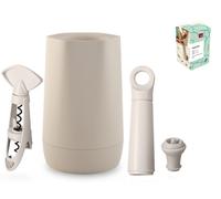 Vacu Vin Wine Set Opener Host 4 Pieces Sand Color