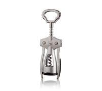 Vacu Vin Winged Corkscrew, Silver