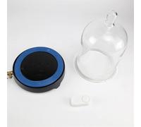 Vacuum Acoustic Experiment Kit - Physics Teaching Instrument with Jar, Lid & Exhaust Plate for Sound Propagation