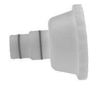 Vacuum Adapter RP compatible with For RX Skimmer Attachment for Summer Waves Above Ground Pools, featuring 1 5 inch suction fitting and plastic construction