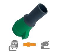 Vacuum Adaptor Compatible with Hikoki C8FSHG & C3610DRA Mitre Saws - Fits Numatic, Henry Style Extractors