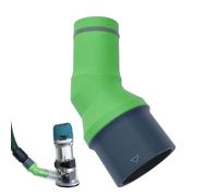 Vacuum Adaptor Compatible with Makita DRT50Z & RT0700 or Clones Trimmer Routers - Also Compatible with Festool Dust Extractors - Angled Fit with SealFit Ring