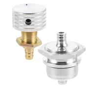Vacuum Adjustment Valve Nozzle Tip for Beauty Device, Metal Silver | Adjustable Suction Control, Secure Attachment, Easy Replacement, Spa and Salon Use, Replacement Part for Repair