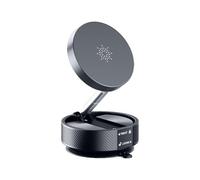 Vacuum Adsorption Magnetic Car Mount - 360° Rotating Suction Phone Holder, Adjustable Magnetic Phone Holder | Desktop Cell Phone Holder for