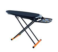 Vacuum and blowing ironing board, foldable and space-saving black ironing table and with wheels, Foxydry Vivo (Vivo (Ironing Board)) 126x56x24 cm