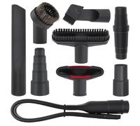 Vacuum Attachment Cleaner Set 9PC, Household Cleaning Vacuum Cleaner Dust brush 1 1/4" with Vacuum Hose Adapters for Shop Vac Accessories, 1.25inch Shop Vacuum Brushes Floor Brush for Vac Accessories