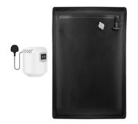 Vacuum Bag for Travel with Electric Bump, 2 Pack Vacuum Bag for suitcase, Waterproof and Reusable Compression Bags, Space Saver Bags with Pump Large (1PC+PUMP)