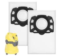 Vacuum Bags Compatible with Karcher WD3 2 Pack, Mellbree Vacuum Cleaner Bags Compatible with Karcher WD 2 Plus, WD 3, WD 3 Battery, KWD 1, KWD 2, KWD 3, MV 3, WD 3.200 to WD 3.800 M, SE 4001, SE 4002