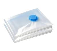 Vacuum Bags Extra Large for Duvets, Pack of 2, 100 x 130 cm Storage Bags, Reusable Clothes Bags, Travel Vacuum Bags for Clothes, Bedding, Clothes, Pillows (2)