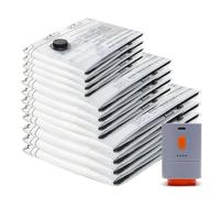 Vacuum Bags for Clothes with Electric Air Pump