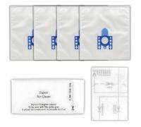 Vacuum bags for Miele Microfibre Type GN Vacuum Dust Bags 3D Efficiency for Classic C1, Complete C2, C3, S400, S400i, S600, S800, S2000, S5000, S8000 Series (4 Bags + 2 Filters) for Miele Gn bag