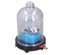 Vacuum Bell Jar Vacuuming Demonstration Hood Teaching Tools for Classroom Laboratory Vacuum Bell Jar