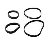 Vacuum Belts Replacement, for Bissell 3067 30673 3109 3072 Part 1626502 1626486 Drive Strap Flat Rubber Band Roller Brush Cleaner Compatible