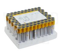 Vacuum Blood Collection Tubes - 100 Disposable 3ml/5ml/10ml with Separation Gel & Coagulant for Serum Separation and PRP Preparation