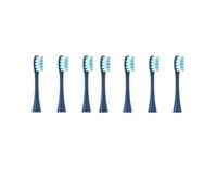 Vacuum Bristle Brush Heads, Compatible with Oclean, 7pcs | Sonic Adult electric toothbrush replacement heads for daily use, fits Flow X X PRO Z1 F1 One Air 2 SE(7pcs dark blue)