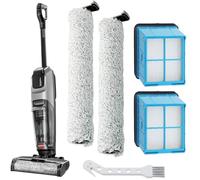 Vacuum Brush Crosswave OmniForce and Replacement Vacuum Filters, Compatible with BISSELL CrossWave OmniForce 3882, 3883, 3967F, 3970F Vacuum Cleaner, 2PC Brush Rollers & Filters + 1PC Cleaning Tool
