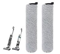 Vacuum Brushes Parts 2PC, Vacuum Replacement Brush Rollers Attachments Compatible with Tineco iFloor 3/ Floor One S3/ iFloor 2 Cordless Wet Dry Vacuum Cleaner, Vacuum Accessory Replacement Kit