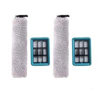 Vacuum Brushroll Main Brush Filter Set for Bissell for Crosswave HF2/3845N/3831 Vacuum Cleaner Replacement Accessories Spare Parts Kit(2 Sets)
