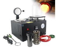 Vacuum Casting Machine for Jewelry Making, Digital Display High Temperature Melting Tool with Graphite Crucible, Smelting Scrap Metal Efficiently