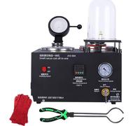 Vacuum Casting Machine for Jewelry Making, Lost Wax Investment Casting with Workbench and Vacuum Hood, Efficient and Professional(2kg)