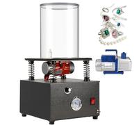 Vacuum Casting Machine with Vibration Remover, Pressure Gauge & Manual Pressure Relief Valve - Efficient Investment Casting Equipment