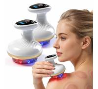 Vacuum Cellulite Massager, Electric Cupping Device with Heat & Adjustable Suction, Portable Body Massage Tool for Back, Legs & Arms, Rechargeable Wireless Home Spa Use (2PCS)