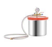 Vacuum Chamber Stainless Steel for Accessory Vacuum Tool Multi Models vidaXL