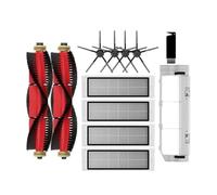 Vacuum Cleaner Accessorie，Main Side Brush，Filter, Mop Cloth，Compatible For Xiaomi Mi Robot 1/ 1S SDJQR01RR SDJQR02RR SDJQR03RR E3, S4, S4 Max, S5 (Color : As shown 17)