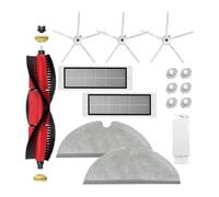 Vacuum Cleaner Accessories.Detachable Roller Brush.Hepa Filter.Mop Cloth.Side Brush.Main Brush.Compatible For Xiaomi.Compatible For Roborock S5 Max S6 Max S6 Pure S6 Maxv S50 S51 S55 S60 S65 S5 S6 (C