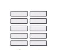 Vacuum Cleaner Accessories Hepa Filter Main Side Brush Mop Cloth，Compatible For Xiaomi Mijia 1C / STYTJ01ZHM (Color : Set 8)