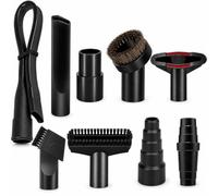 Vacuum Cleaner Accessories Kit for Bosch BGS05A221 2020-2026+ | 9-Piece Set Vacuum Tool Replacement Kit Suitable for Indoor Home Office with Flexible Crevice Tool Upholstery Tool Adapters