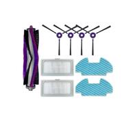 Vacuum Cleaner Accessories Mop Rag HEPA Filter Main Side Brush，Compatible For Midea I5 I5C VCR07 VCR08 MR09，Compatible For Samsung VR05R5050WK Robot (Color : Set-1)