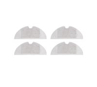 Vacuum Cleaner Accessories Parts，Filter Mop Cloth Main Side Brush，Compatible For Dreame D9 Vacuum Mop 2 STYTJ03ZHM (Color : 4pcs-02)