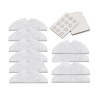 Vacuum Cleaner Accessories Parts，Washable HEPA Filter，Main Brush，Side Brush，Compatible For XiaoMi S50 S51 S55 S6 S6 Pure (Color : 22pcs)