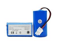 Vacuum Cleaner Accessories Rechargeable Battery 14.8V 9800mAh Vacuum Cleaner Lithium Battery Accessories Parts，Compatible For ILIFE A4 A4s A6 (Color : 9800mah, Size : 14.8V)