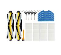 Vacuum Cleaner Accessories. Replace The Main Brush/side Brush/filter/mop Cloth Accessories. Compatible For Redmond RV-R500. Vacuum Cleaner (Size : Set C)