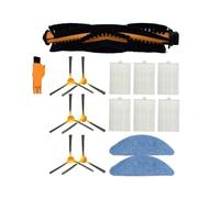 Vacuum Cleaner Accessories,Roller Side Brush,Filter,Mop Rag Spare Parts,Compatible For LIECTROUX C30B XR500 E30 (Color : Set 2)
