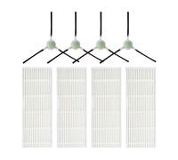 Vacuum Cleaner Accessories, Side Brush, HEPA Filter, Compatible For OKP K7 / K8 / L3 / Compatible For Lefant M201 / T800 / U180 / M501-B / T700 / M520 / M571 / M301 (Color : Set 2)