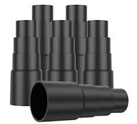 Vacuum Cleaner Adapter Universal Pack of 6 26/32/35/38 mm Adapter for Vacuum Cleaner Hose Plastic Can Be Cut to Size Compatible with Makita, Karcher, Festool Vacuum Cleaner Replacement Parts