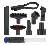 Vacuum Cleaner Attachment 9PC, Household Cleaning Vacuum Cleaner Set for Shop Vac Accessories, 2 1/2" to 1 1/4" Vacuum Hose Adapter, 1 1/4" Shop Vacuum Brushes for Vac Accessories 1/4 inch 1 3/8 inch