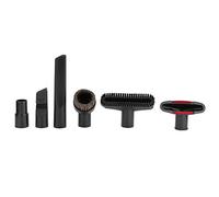 Vacuum Cleaner Attachment Kit 6Pcs Set Universal Suction Head Brush Accessories Compatible with 32mm to 35mm Inner Diameter European Vacuum Cleaners ABS Material