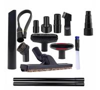 Vacuum Cleaner Attachment Kit for Nilfisk Buddy II 18 Wet/Dry Vacuum 2023 | Flexible crevice hose, vacuum brush attachment; multi-purpose cleaning kit; for car cleaning and everyday home maintenance