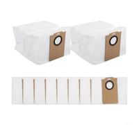 Vacuum Cleaner Bag, 4-Pack or 10-Pack Dust Container for Self-Emptying Robot Vacuums, 3.5L Capacity with Advanced Filtration, Captures 99.97% Fine Particles, Suitable for Home Use(10 PACK)