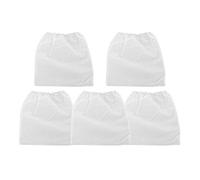Vacuum Cleaner Bag, 5Pcs Non-woven Replacement Bags，Vacuum Cleaner Replacement Bag, Nail Art Dust Collection,Set Beauty Nail Dust Collector Bag (White)