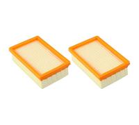 Vacuum Cleaner Bag Filter Accessory Set - 6 Non-Woven Dust Bags 2 Filters for Wd4 Wd5 Wd6 Mv4 Mv5 Mv6 Wd 4 Premium 5 P 6 Mv Kwd4-kwd6 Knt4 Sw5.100 Se 6.100